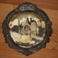 Assiette décorative  "exposition de Paris 1900"