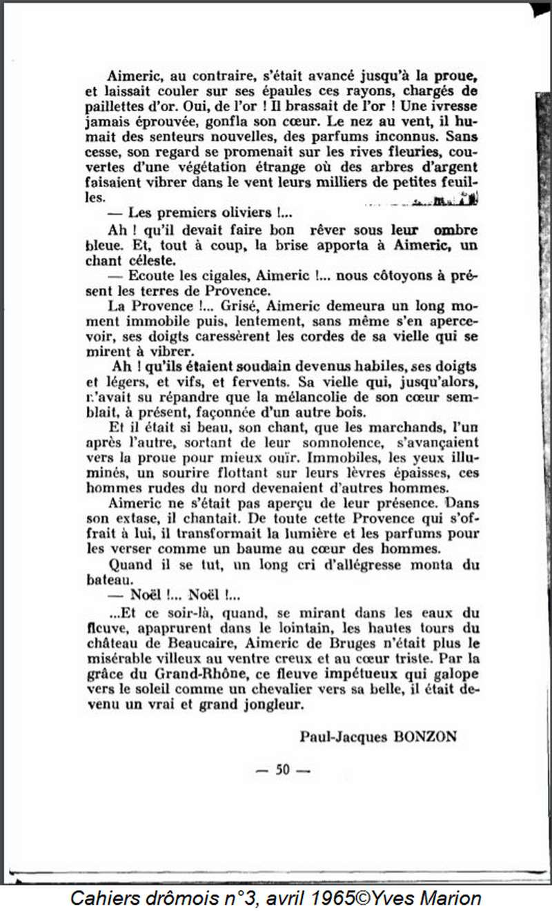 Cahiers drômois n°3 p.50 (1965)
