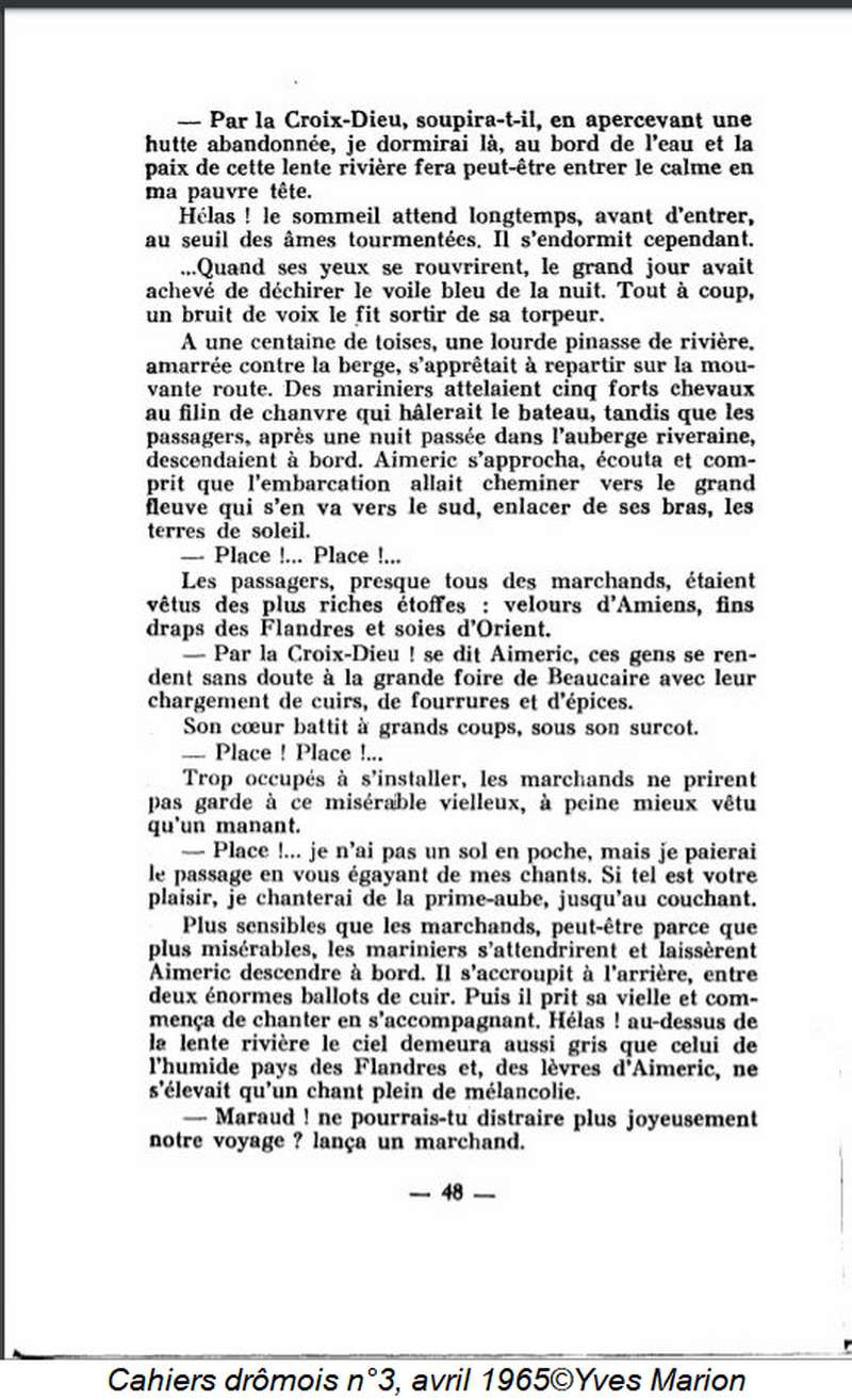 Cahiers drômois n°3 p.48 (1965)